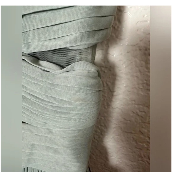 Birdy Grey Elsye Dress Mesh Sage - Picture 5 of 5